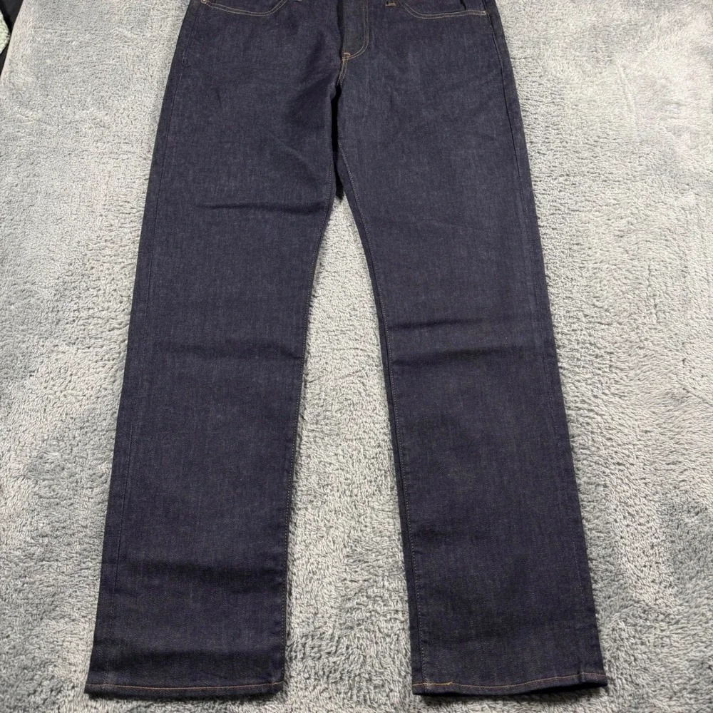 NWT J Crew 1040 Athletic KURABO Premium Japanese Fabric Jean Dark‎ Blue - 36x34